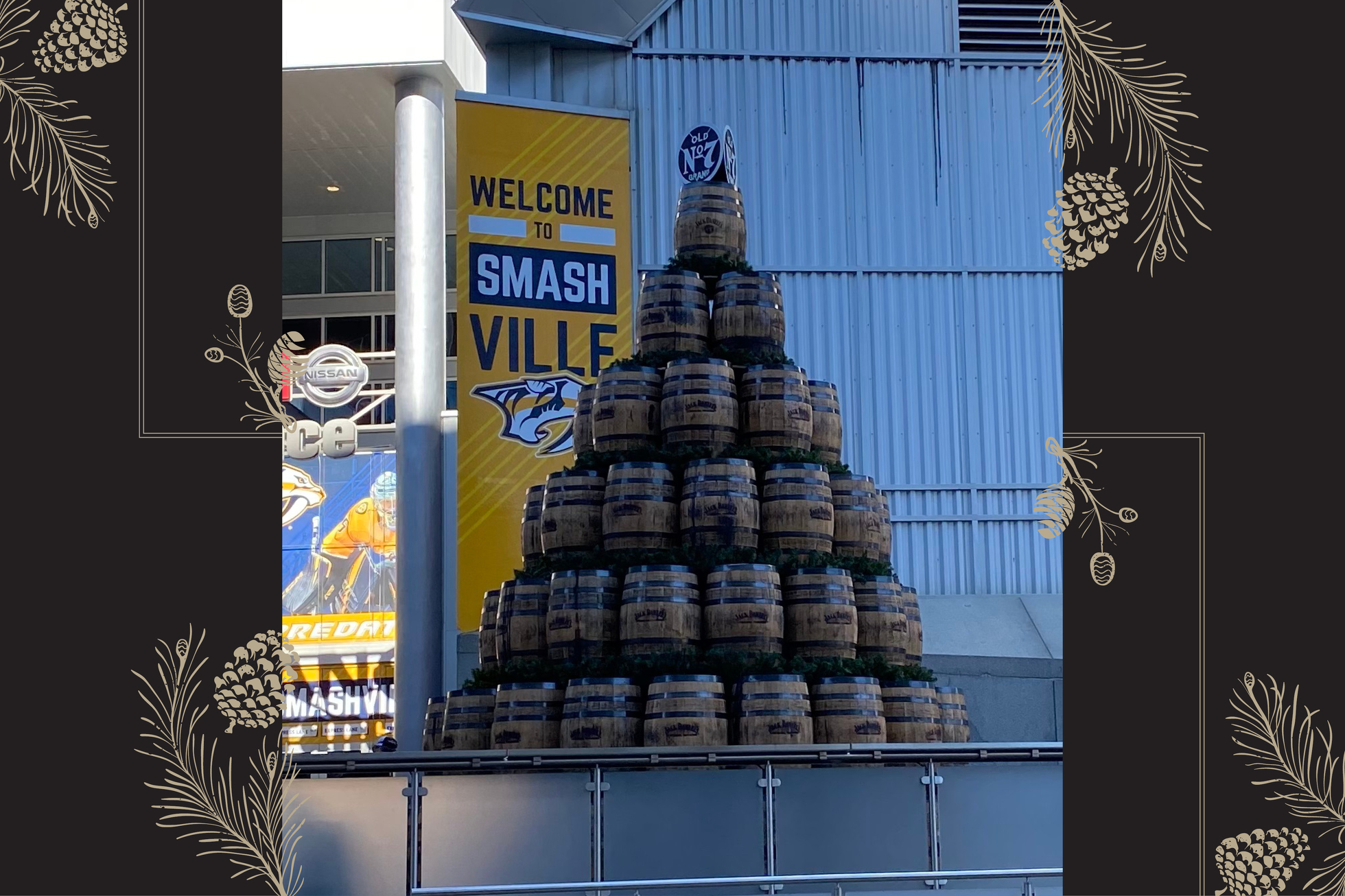 Top Barrel of the Holiday Tree from Nashville